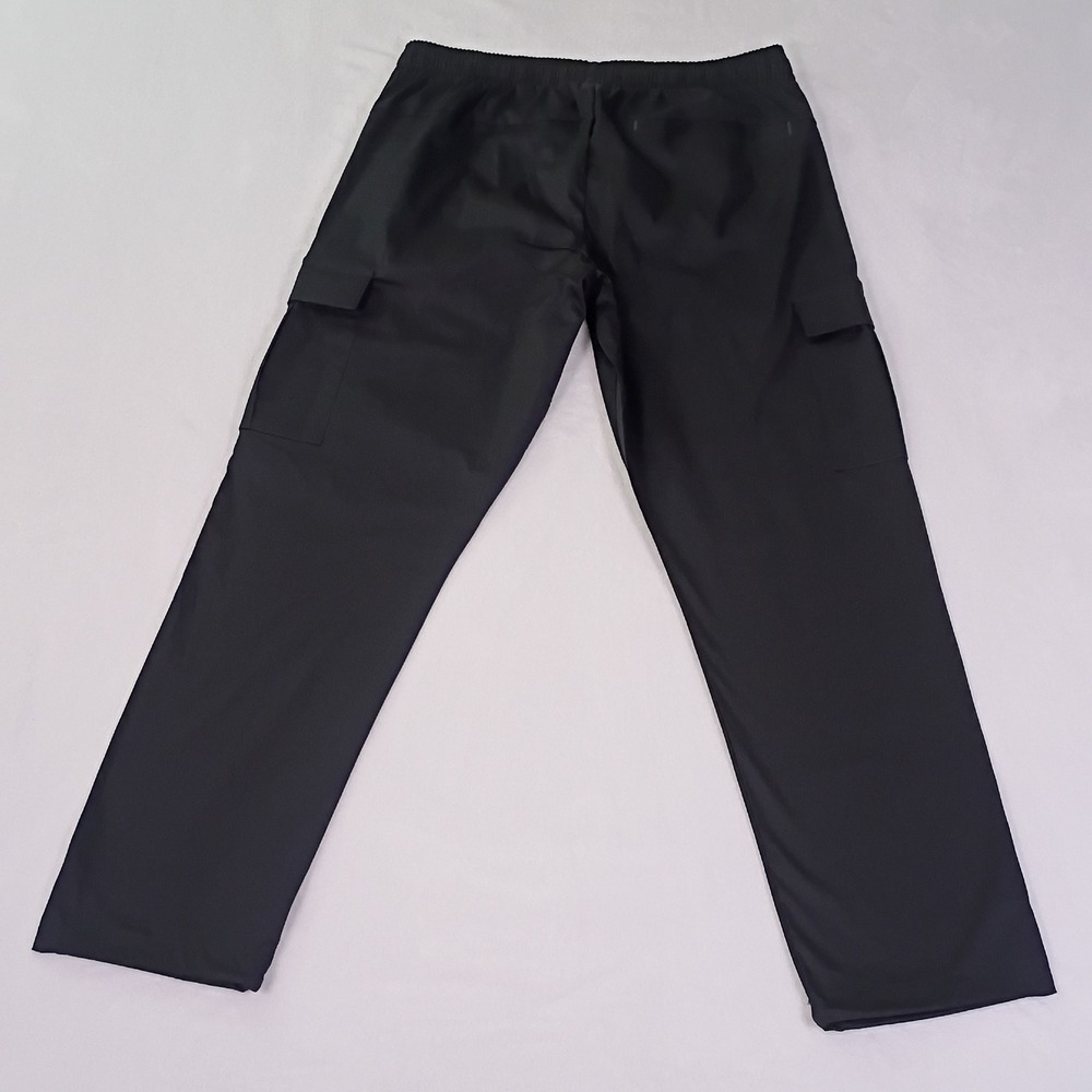 New Balance Mens L Cargo Pants Black Standard Fit Cotton Stretch MP33604 NWT - Picture 9 of 13
